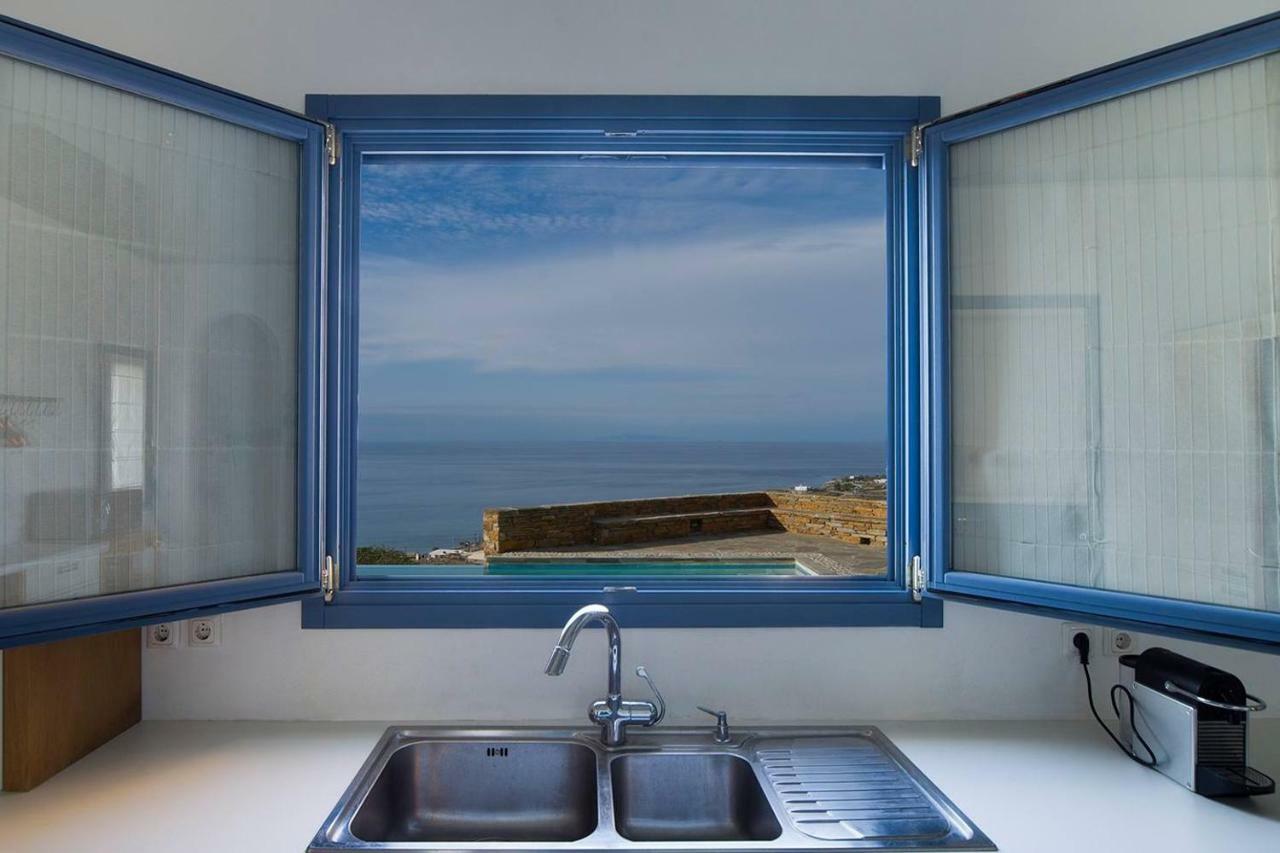 Luxury Cycladic Villa-Enjoy Infinity Pool Sunsets Koundouros Exterior foto