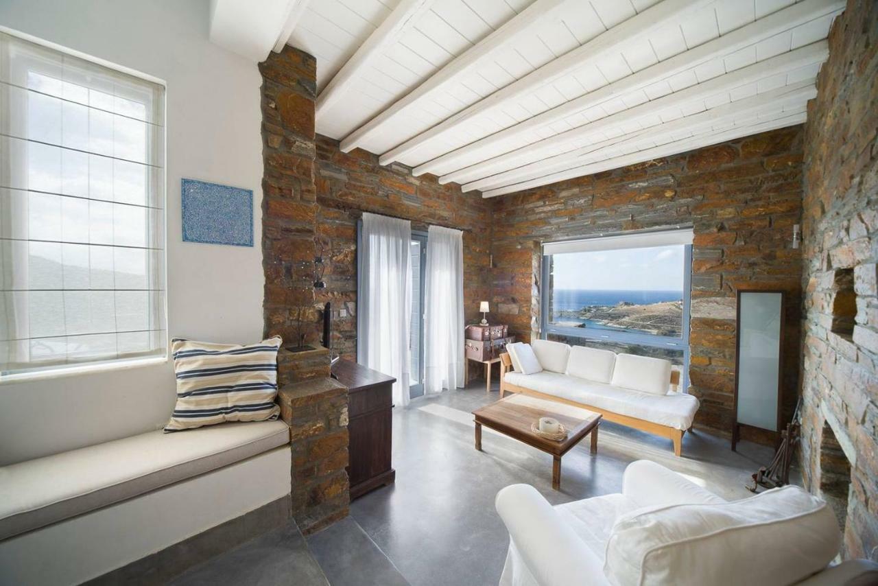 Luxury Cycladic Villa-Enjoy Infinity Pool Sunsets Koundouros Exterior foto
