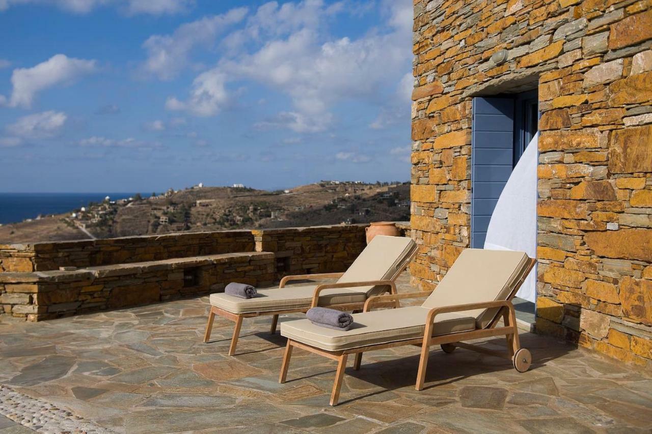 Luxury Cycladic Villa-Enjoy Infinity Pool Sunsets Koundouros Exterior foto